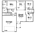 Dunlap Floor Plan 150 x 100