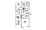 Harris, Floor Plan 150x100