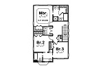 Pedlar 2nd Floor Plan, 150x100