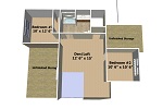 Rockfish 2nd Floor Plan, 150x100