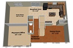 The Potomac 3d floor plan