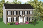 The Rapidan 1a Brick Front